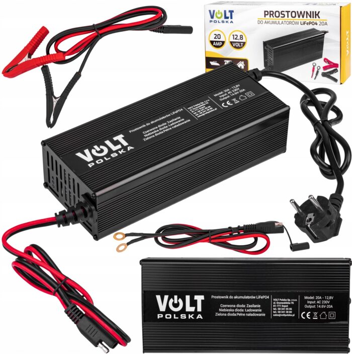 Зарядний пристрій для акумуляторів LiFePO4 20A Volt Polska 6PRLIFE20A