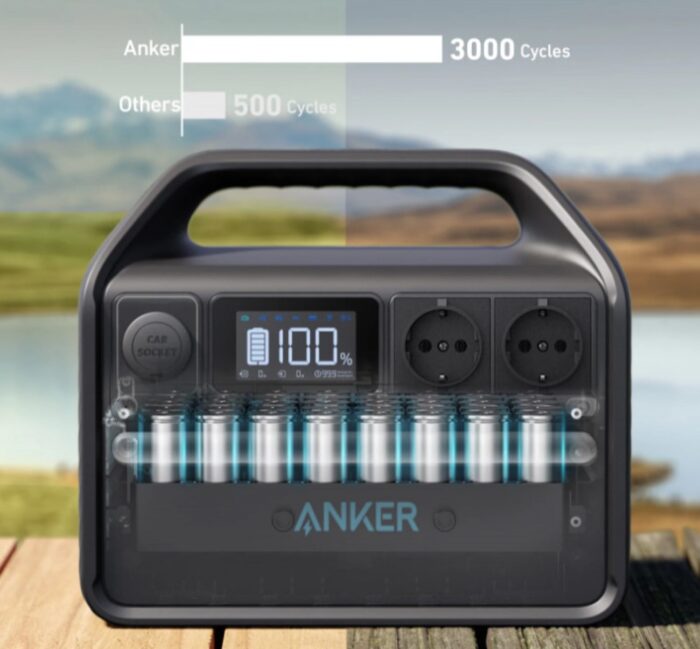 Anker 535 PowerHouse зарядна станція LiFePO4З 512Wh 500W