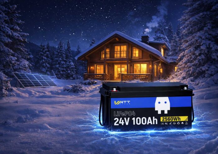Літій-залізо-фосфатний акумулятор WattCycle LiFePO4 24V 100Ah застосування в побуті