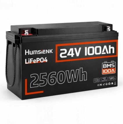 Акумулятор HumSienk 24V 100Ah для перебоїв елетроенергії