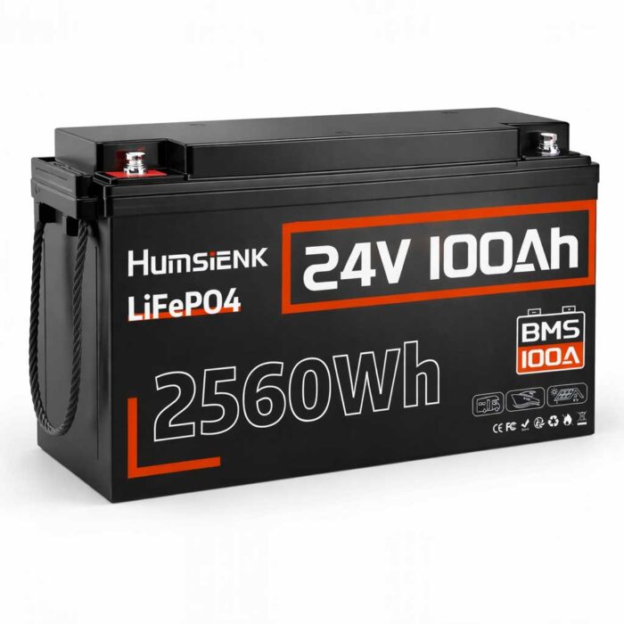 Акумулятор HumSienk 24V 100Ah для перебоїв елетроенергії