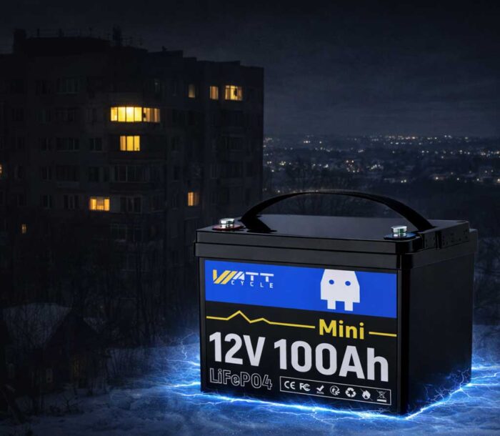 LiFePO4 акумулятор WattCycle MINI 12V 100Ah