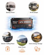 Застосування Акумулятор Humsienk LiFePO4 12V 200Ah