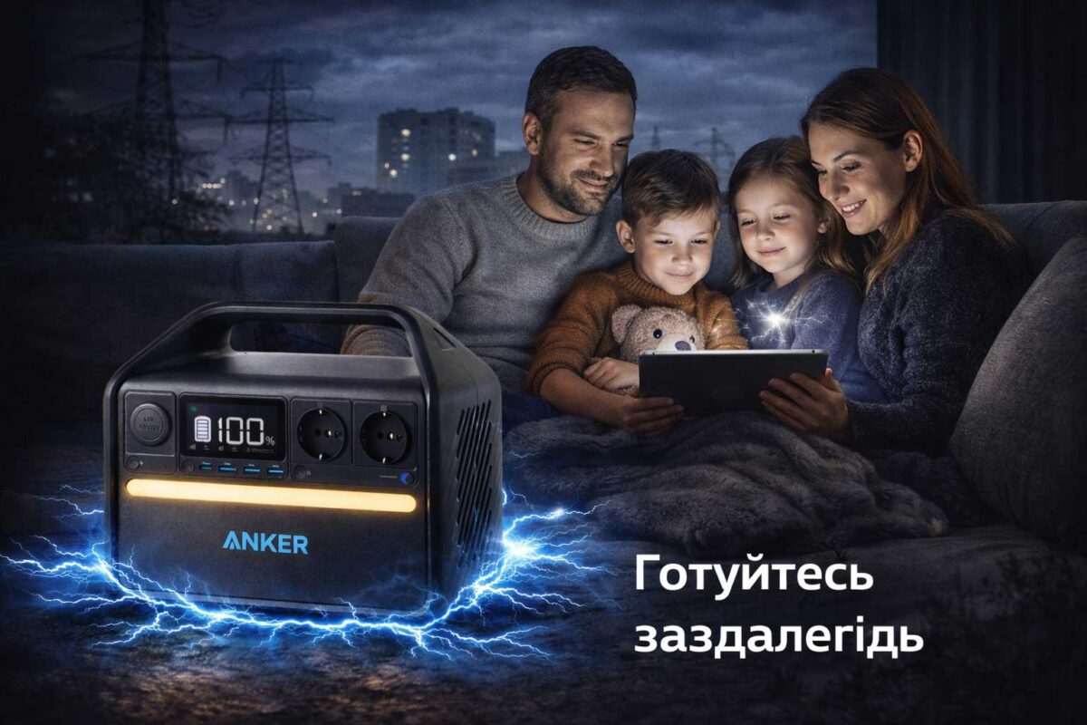 Автономне живлення для блекаутів: зарядна станція Anker 535 PowerHouse 512Wh 500W EU A1750311