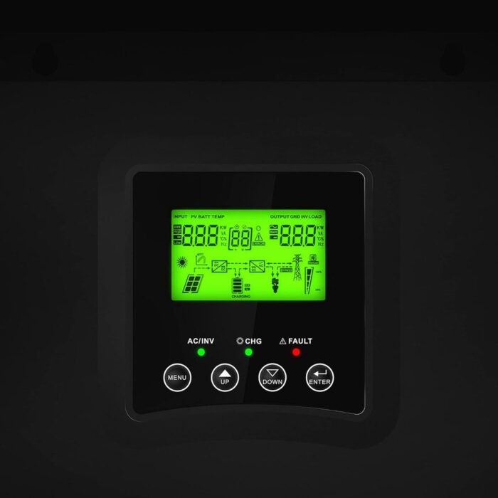 Автономний гібридний інвертор GREEN CELL 2000VA 1000W 12V MPPT INVSOL01 - Зображення 6