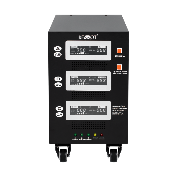 Автоматичний трифазний стабілізатор напруги KEMOT PROavr-30k - Зображення 4