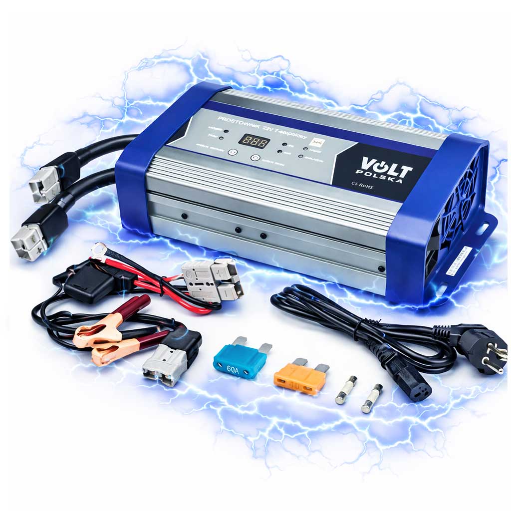 PROSTOWNIK-REGULOWANY-VOLT-POLSKA-LADOWARKA-ZASILACZ-LIFEPO4-AGM-GEL-50A-Numer-katalogowy-producenta-6PRLIFE50Ai1113 Регульований зарядний пристрій Volt Polska12V 50A 6PRLIFE50A для LiFePO4 AGM GEL акумуляторів