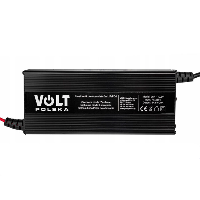 Зарядний пристрій для акумуляторів LiFePO4 20A Volt Polska 6PRLIFE20A