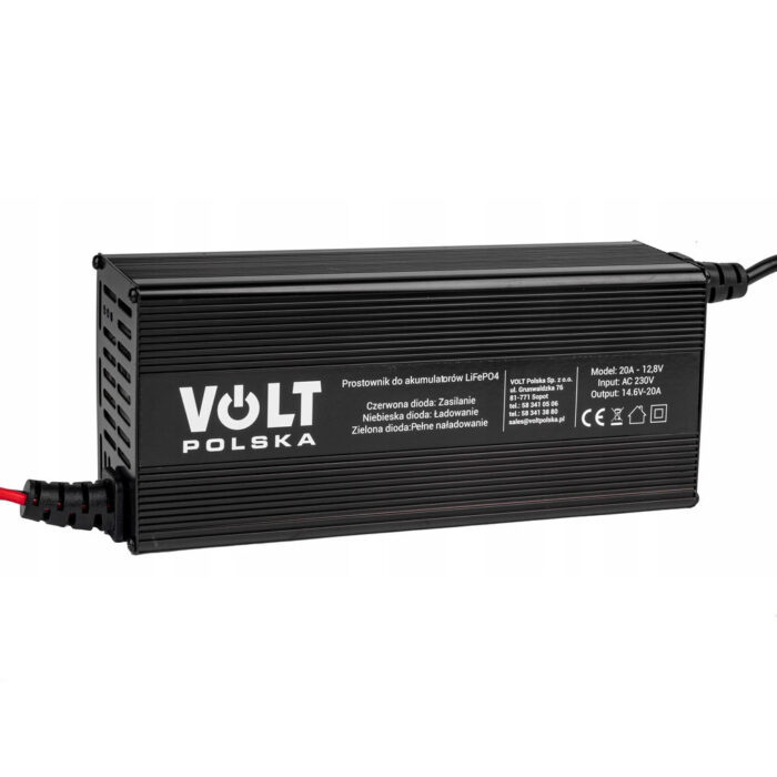 Зарядний пристрій для акумуляторів LiFePO4 20A Volt Polska 6PRLIFE20A