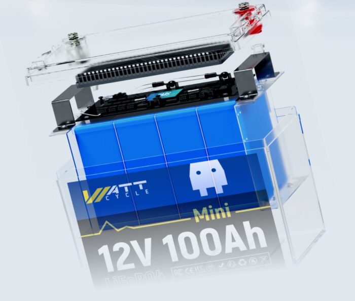 LiFePO4 акумулятор WattCycle MINI 12V 100Ah