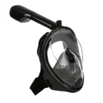 Панорамна маска для плавання FREE BREATH (L/XL) M2068G Black