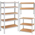Стелаж металевий SPRINGOS HA5260 5 полиць 150x75x30 см