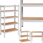 Стелаж металевий SPRINGOS HA5260 5 полиць 150x75x30 см - Зображення 3