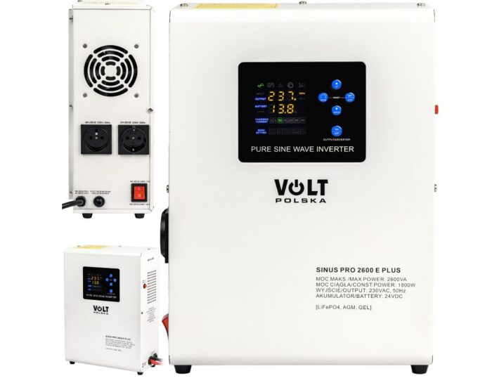 ДБЖ VOLT POLSKA SINUS PRO 2600E PLUS LIFEPO4 24/230 В - Зображення 3