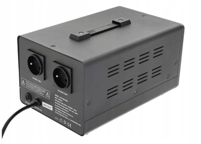 Стабілізатор напруги AZO AVR-2000 PRO 2000VA 1200W - Зображення 4