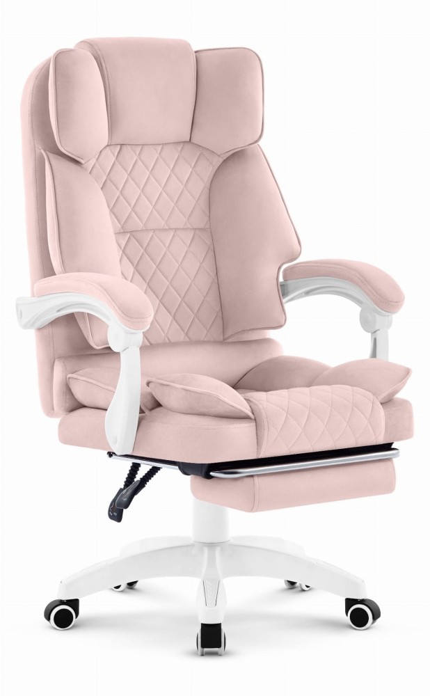Fotel-biurowy-obrotowy-Hells-Chair-HC-1031-Pink-Rozowy-Tkanina Офісний стілець Hell's Chair HC-1031 Pink тканина - Зображення 1