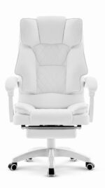 Офісне крісло Hell's Chair HC-1031 White екошкіра - Зображення 2