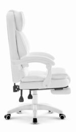 Офісне крісло Hell's Chair HC-1031 White екошкіра - Зображення 4