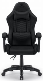 Геймерське крісло тканинне Hell's Chair HC-1000 Black