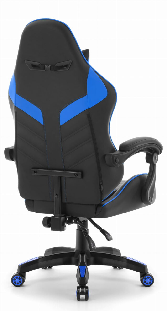 Геймерське крісло Hell's Chair HC-1007 Blue Black - Зображення 4