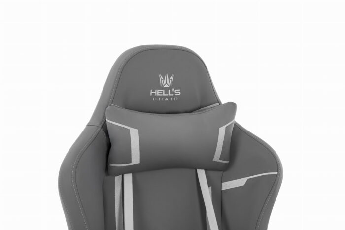 Геймерське крісло Hell's Chair HC-2001 Grey White - Зображення 5