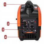 Інверторний генератор Kraft&Dele потужністю 2,6 кВт КД3155 - Зображення 3