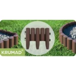 Садовий палісад  Krumad KMDW36  280 x 24 см коричневий - Зображення 3