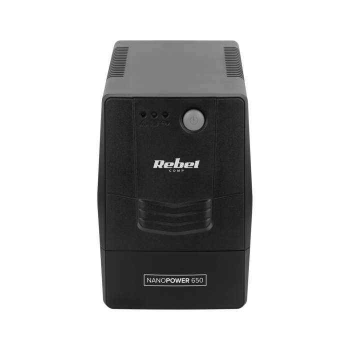 Джерело безперебійного живлення REBEL Nanopower 650 UPS (360W, 230V, 50Hz) - Зображення 4