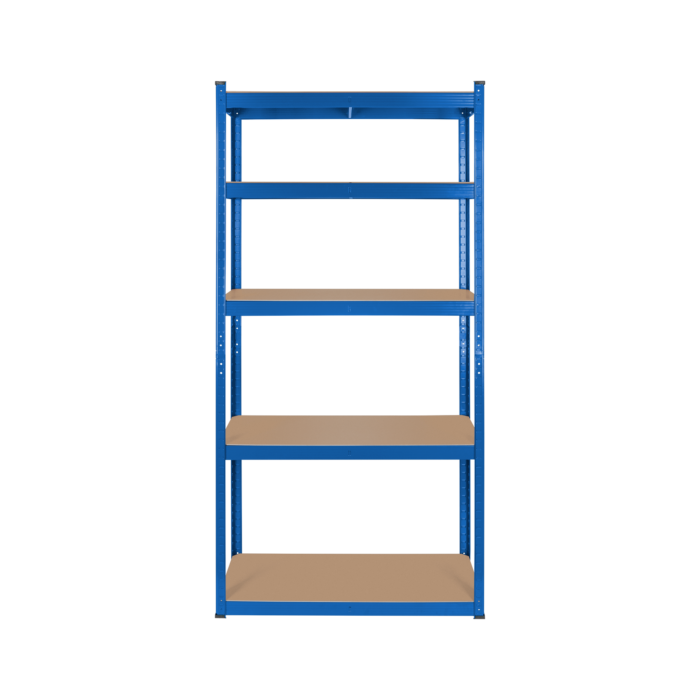 Металевий стелаж Rebel 180x90x40 см на 5 полиць 750 кг RB-1251BL - Зображення 3