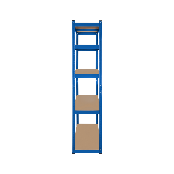 Металевий стелаж Rebel 180x90x40 см на 5 полиць 750 кг RB-1251BL - Зображення 4