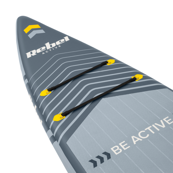 SUP-дошка REBEL ACTIVE RBA-4512 PRO Touring 381 см Сірий - комплект - Зображення 4