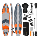SUP-дошка REBEL ACTIVE PRO RBA-4518 335 см Оранжева - комплект