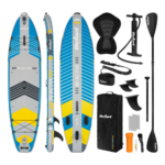 SUP-дошка REBEL ACTIVE PRO RBA-4518 335 см Блакитна - комплект
