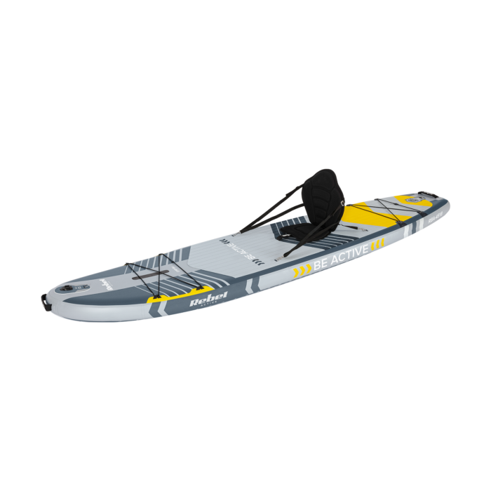 SUP-дошка REBEL ACTIVE PRO RBA-4518 335 см Сіра - комплект - Зображення 3
