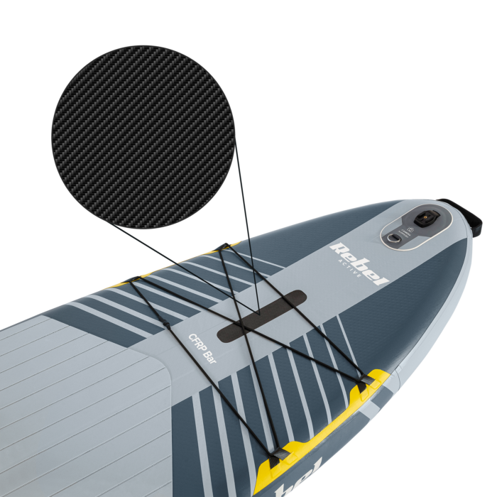 SUP-дошка REBEL ACTIVE PRO RBA-4518 335 см Сіра - комплект - Зображення 4