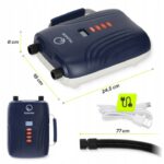 Електричний насос для SUP-дошки TSUNAMI CAR DAP-02 зі змінними наконечниками - Зображення 2