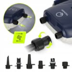 Електричний насос для SUP-дошки TSUNAMI CAR DAP-02 зі змінними наконечниками - Зображення 3