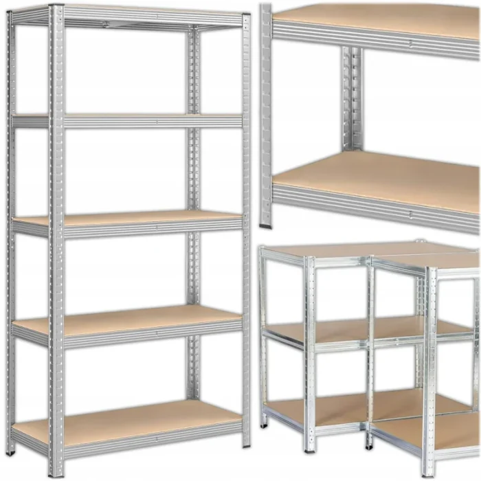 Універсальний стелаж з 5 полицями 180x90x40 KRUMAD KMDW78 - Зображення 2