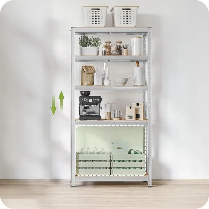 Універсальний стелаж з 5 полицями 180x90x40 KRUMAD KMDW78 - Зображення 6