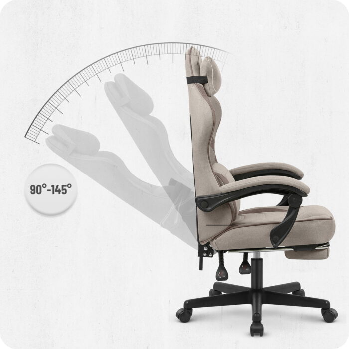 Ігрове крісло Cabro C502 Beige тканина - Зображення 11
