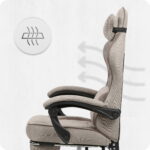 Ігрове крісло Cabro C502 Beige тканина - Зображення 9