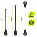 Весло двостороннє для SUP дошки TSUNAMI 4fizjo - Зображення 2