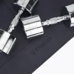 Гантелі хромовані XTREXO 2x12 кг срібний - Зображення 3