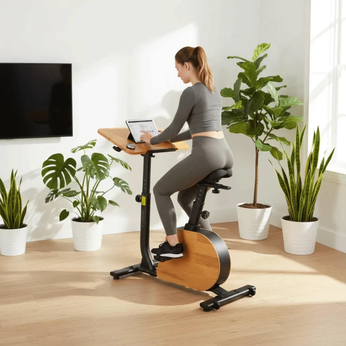 Електричний велосипед XTREXO EB400-desk з чорним столом - Зображення 5