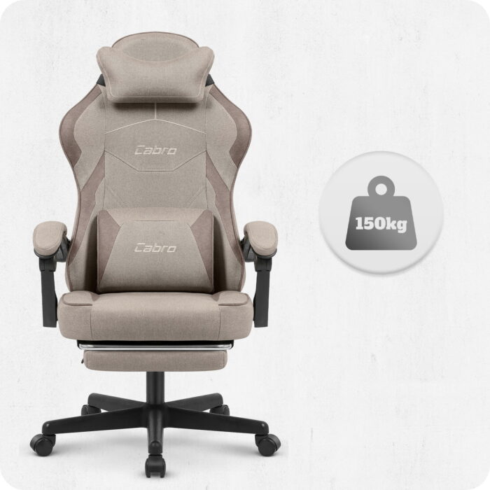 Ігрове крісло Cabro C502 Beige тканина - Зображення 10