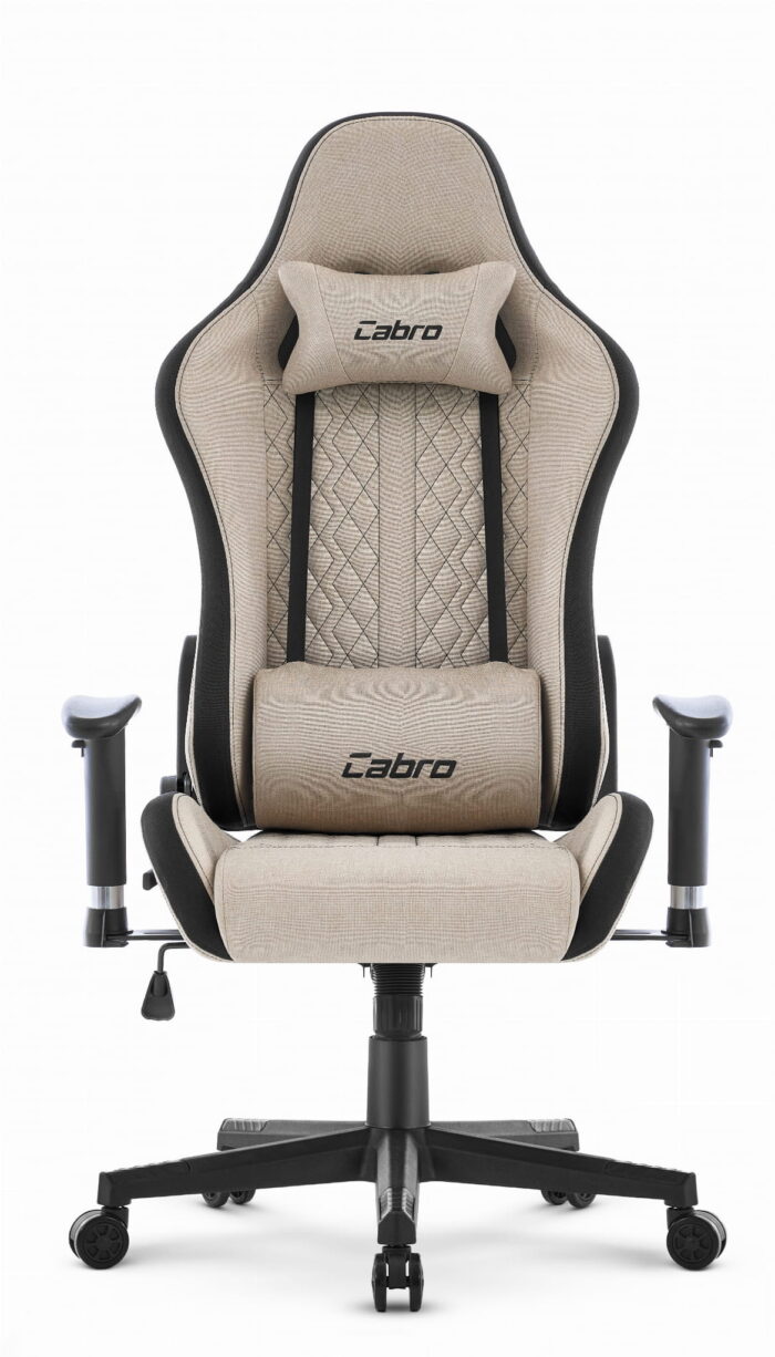 Ігрове крісло Cabro C508 Beige тканина - Зображення 2