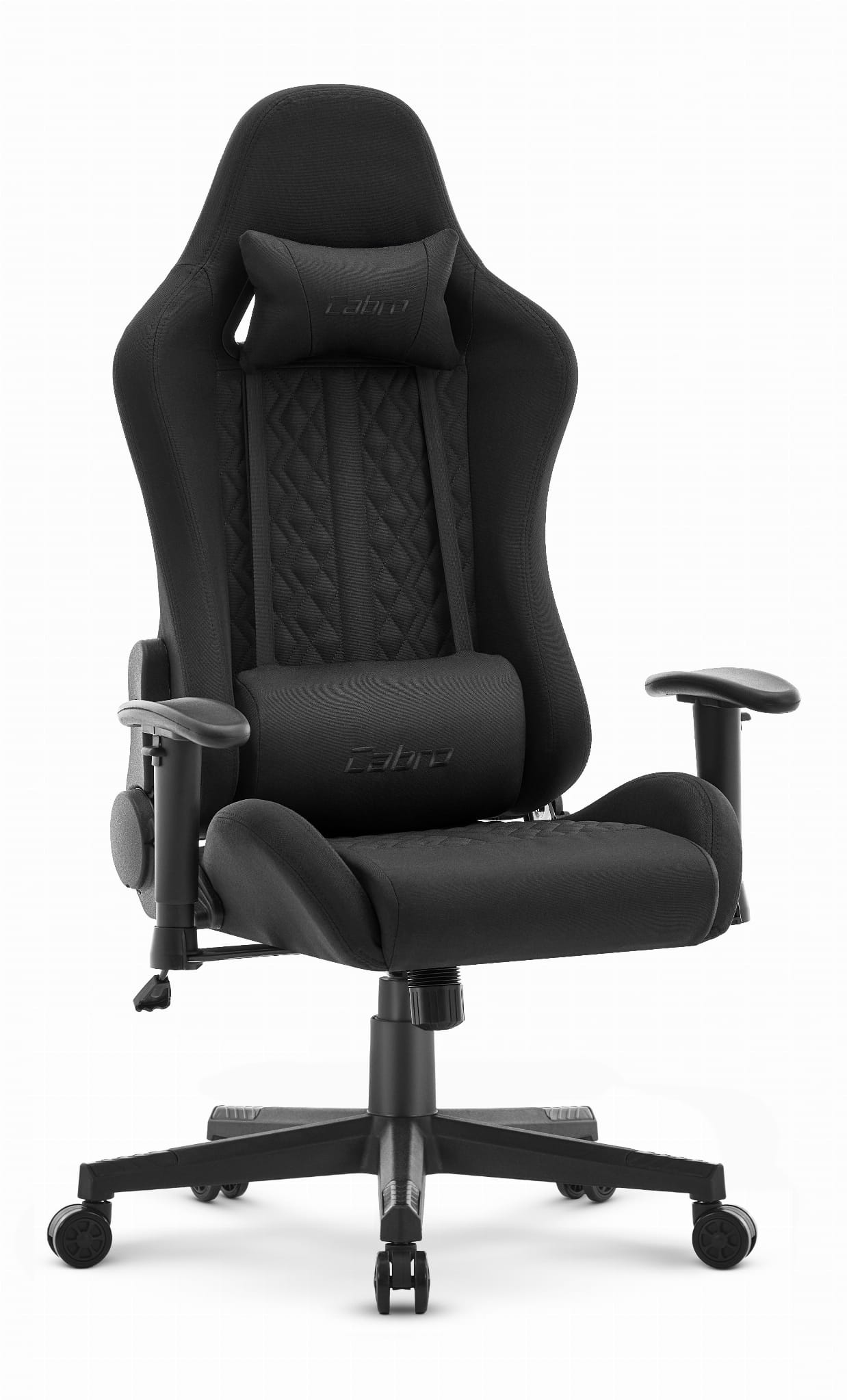 Fotel-biurowy-Cabro-C508-Black-Czarny-Tkanina Ігрове крісло Cabro C508 Black тканина - Зображення 1
