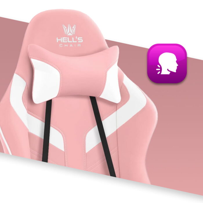 Геймерське крісло Hell's Chair HC-1007 Pink - Зображення 8