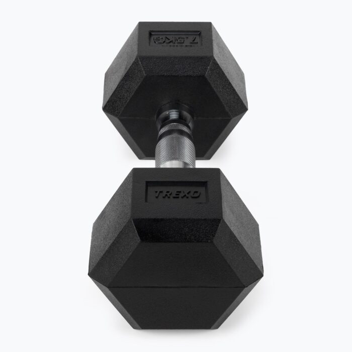Гантель прогумована XTREXO Hex HXD75 7.5 кг - Зображення 3