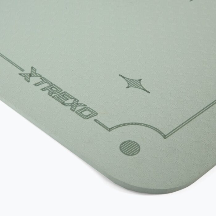 Килимок для йоги XTREXO EcoGrip 6 мм XTREXO TXO-B4Z001-GN зелений - Зображення 3